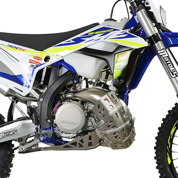 SHERCO BASH PLATE WITH PIPE GUARD & LINK GUARD SE-R/Factory 250/300 2018-2022