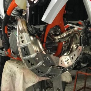 MOTOES BASH PLATE WITH PIPE GUARD & LINK GUARD 2020-2023 GASGAS EC-MC 250/300 2T, HUSQVARNA TE-TX 250/300 2T, KTM XC-EXC 250/300 2T
