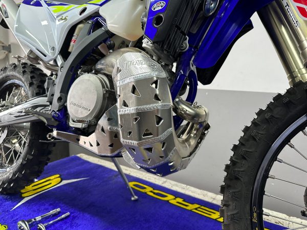 SHERCO BASH PLATE WITH PIPE GUARD AND LINK GUARD FOR SE Factory 250/300-2023-25