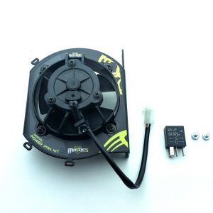 Motoes Radiator Spal Fan Kit With Relay Ktm, Husqvarna, Gasgas 2017-2024 TPI Models