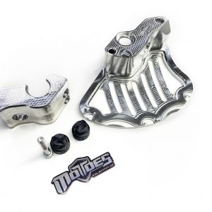 MOTOES FRONT DISC and FORK GUARD FOR KTM HUSQ GASGAS 2016 - 2024 With Suspension Adjusting Screws